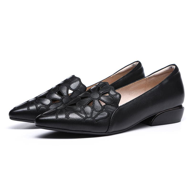 Videl Women's Leather Loafers - ALPINE WEAR