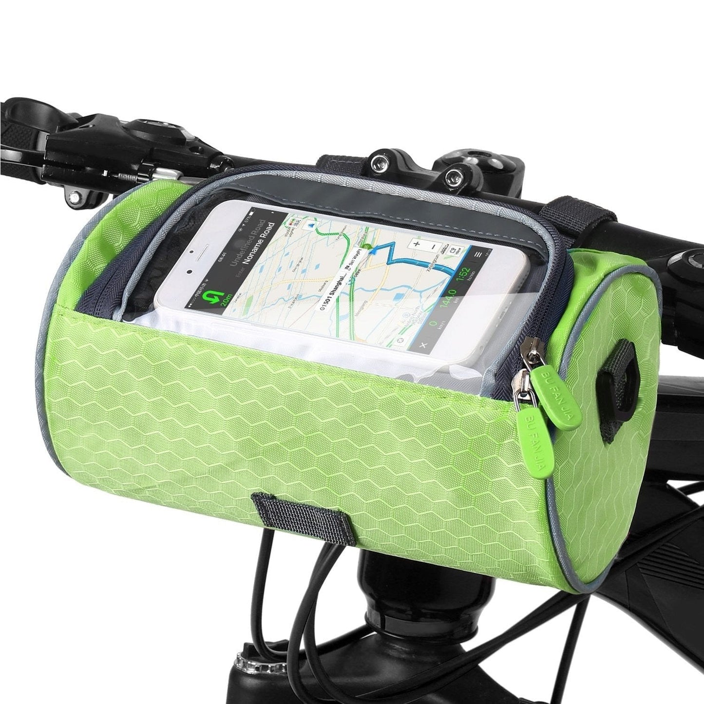 Wasserdichte Lenker-Fahrradtasche - Touchscreen Radfahr-Aufbewahrungstasche