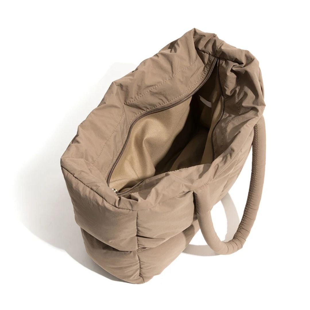 Damen Puffer Tote Bag - Stilvoller Gepolsterter Stil