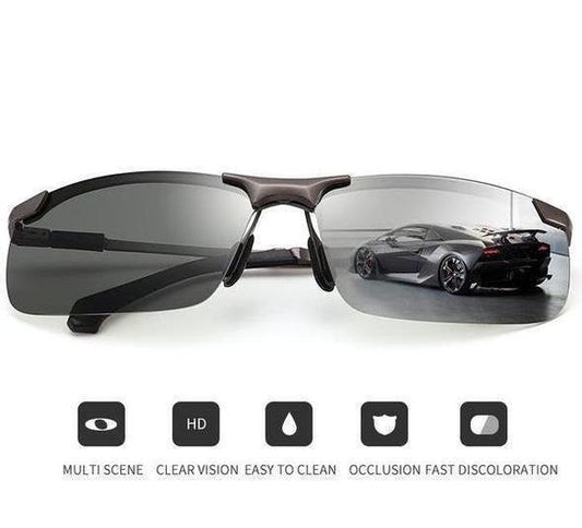 2023 Photochromic Sunglasses with Anti - glare Polarized Lens（50% OFF） - ALPINE WEAR