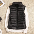 Damen Ultra Leichte Puffer Gilet - Gesteppt & Packbar