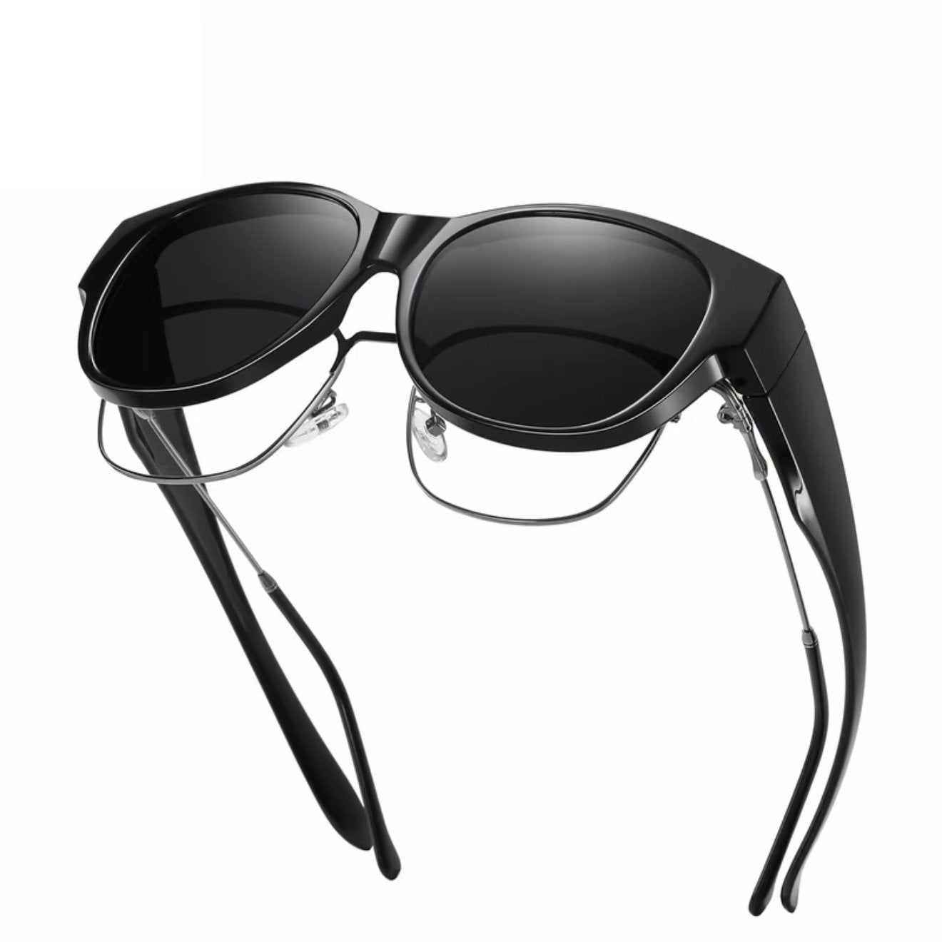 🕶️2025 New Oversized Cat Eye Sunglasses☀️Polarized UV400 Protection - ALPINE WEAR