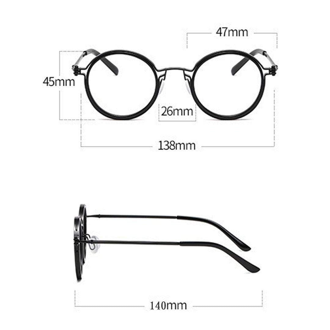 Ultra-Light Multifocal Photochromic Progressive Anti-Blue Light Reading Glasses