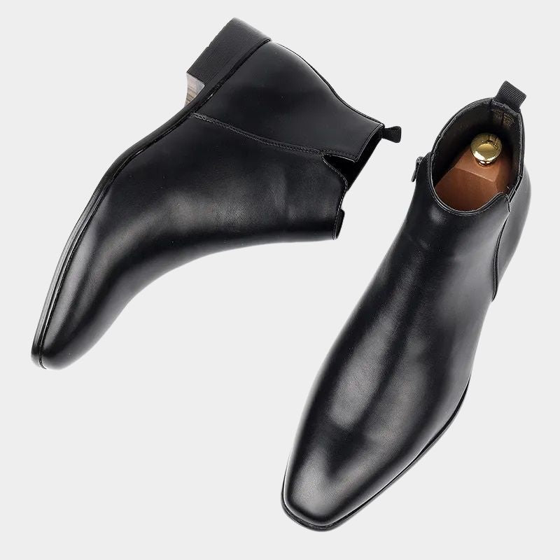Herren Formelle Stiefeletten - Seitlicher Reißverschluss