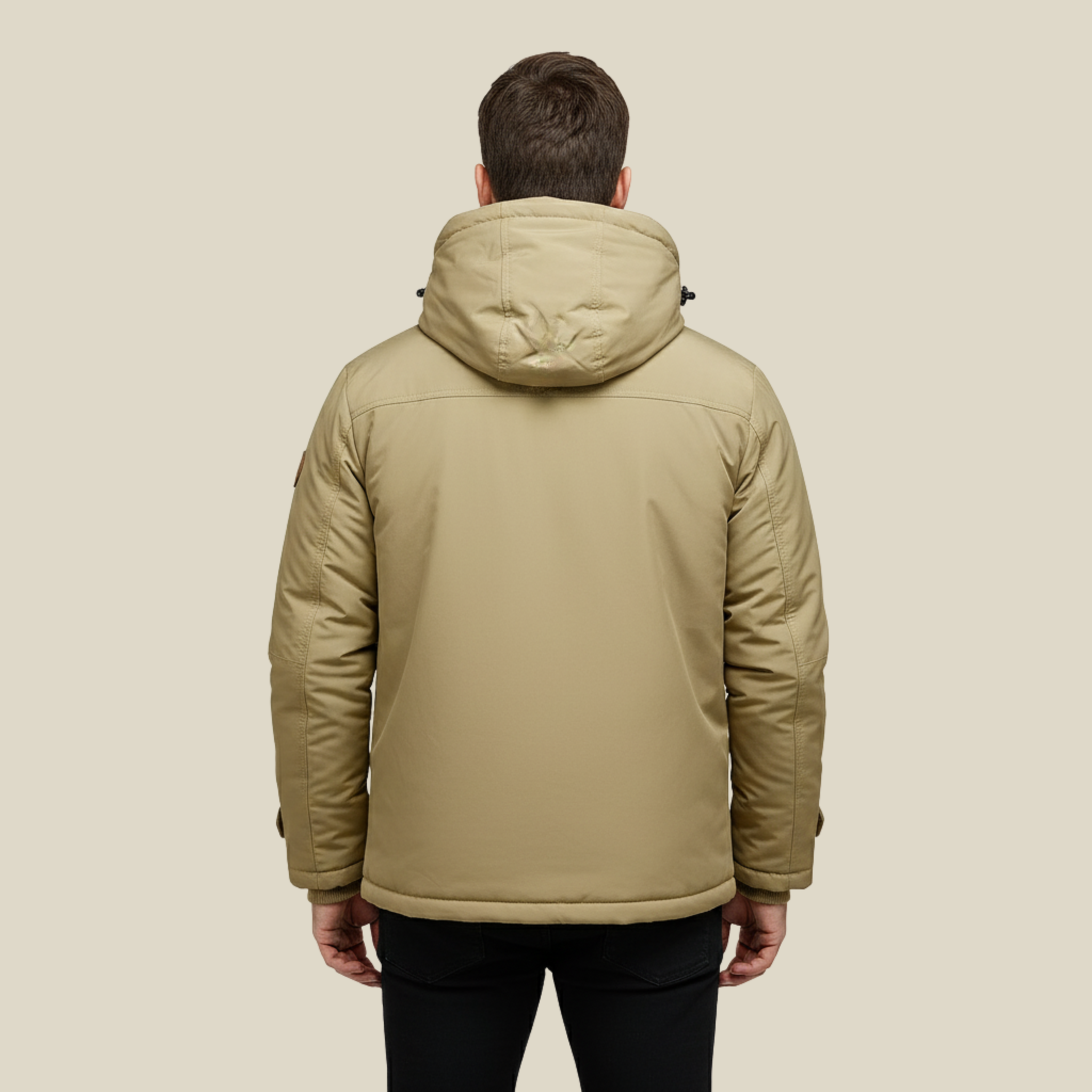Herren Wasserdicht Winterjacke - Mit Kapuze und mehreren Taschen