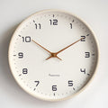 Runde Wanduhr - Geräuschlose & Minimalistische Dekoration