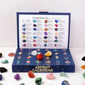 Edelstein-Sammlung Adventskalender Set - 24 Naturkristalle & Blind Box