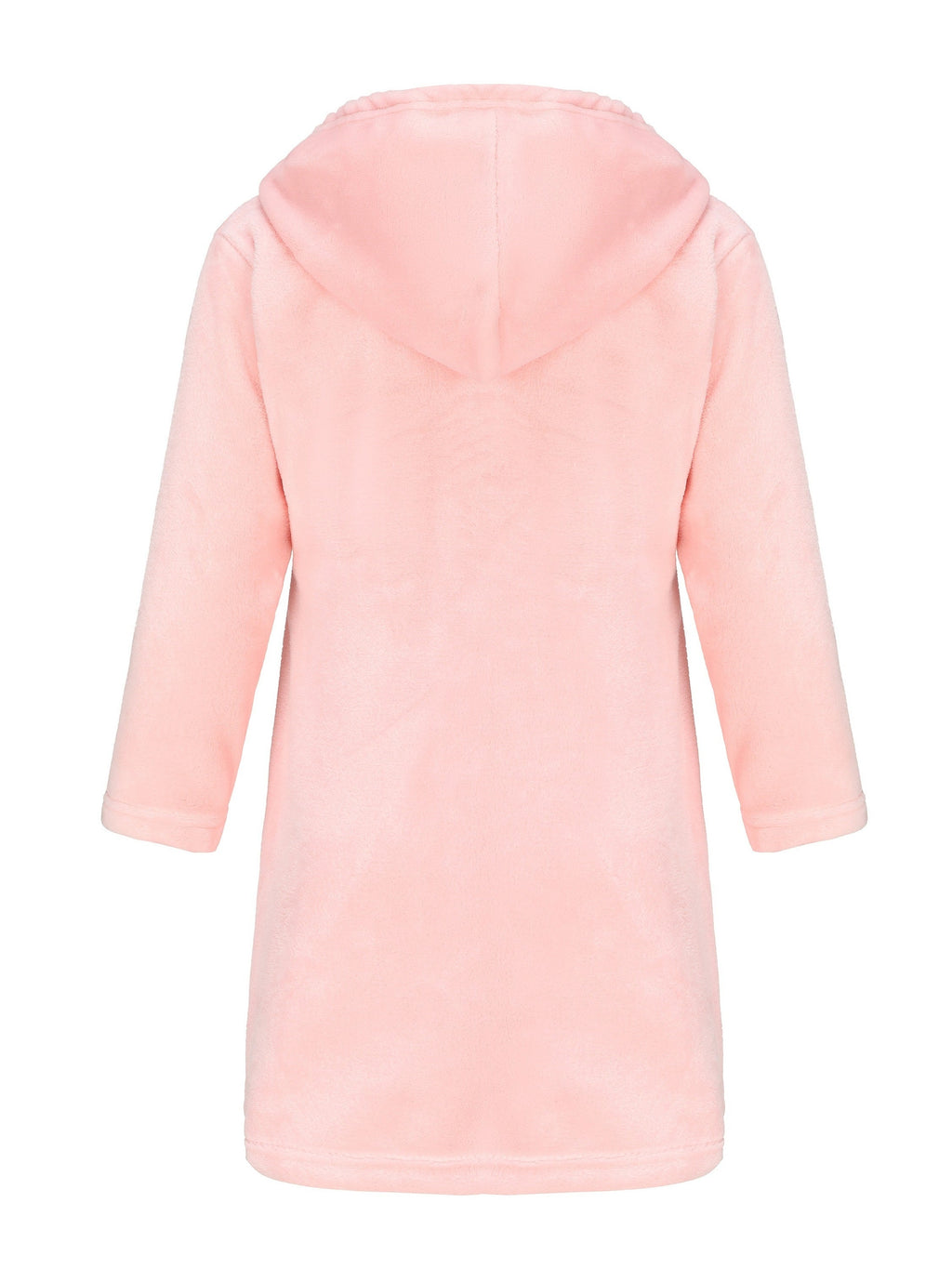 Kinder Weicher Morgenmantel - Kapuzen-Robe mit Gürtel und Taschen