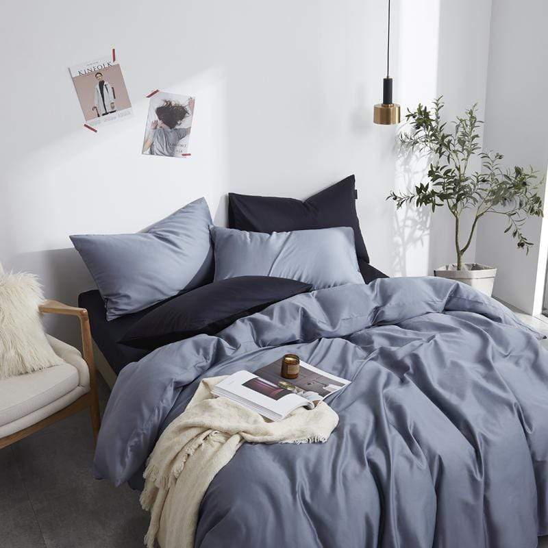 Weiche Bettwäsche Set - Mikrofaser Doppelpack