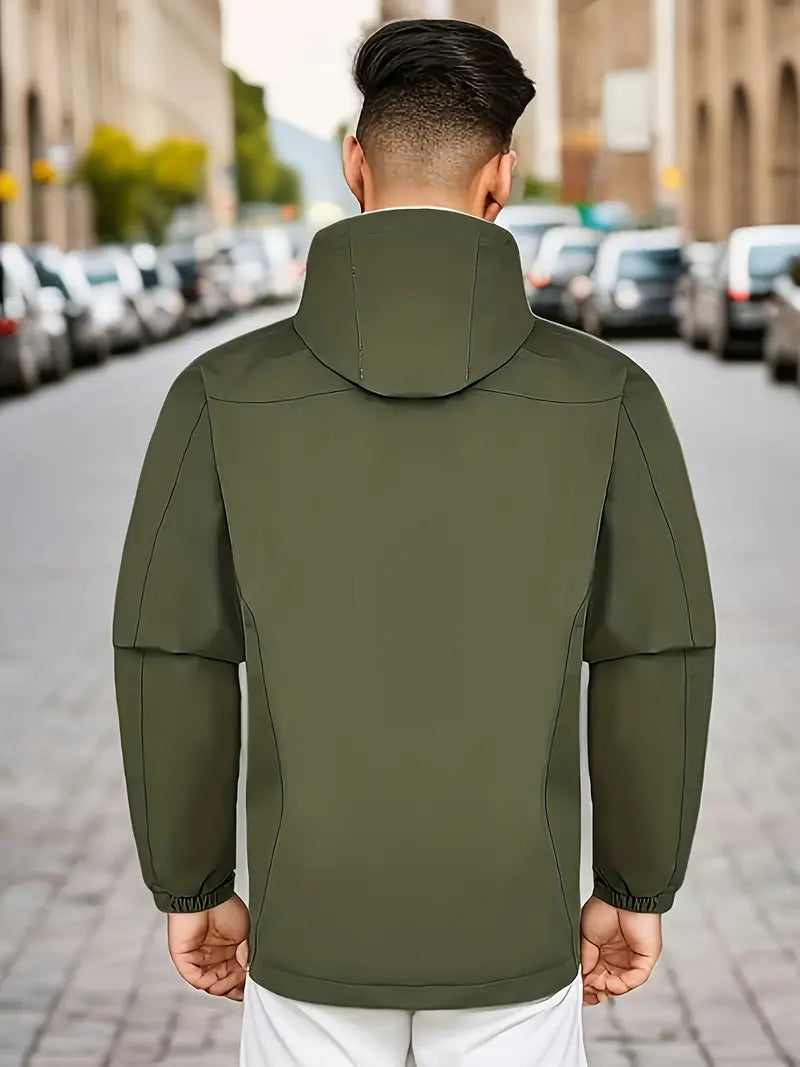 Herren Stylischer Windbreaker - Warm und Bequem