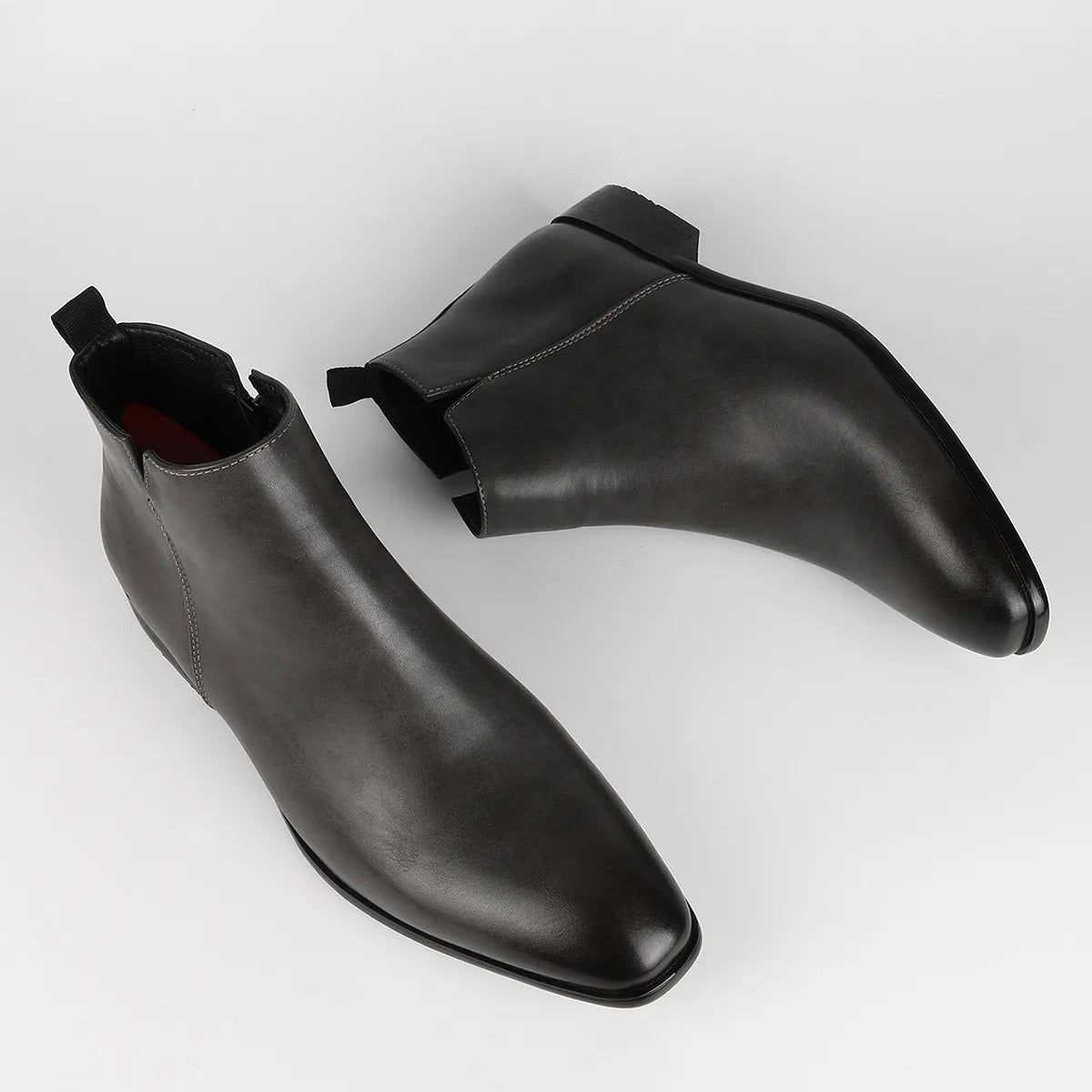 Herren Formelle Stiefeletten - Seitlicher Reißverschluss