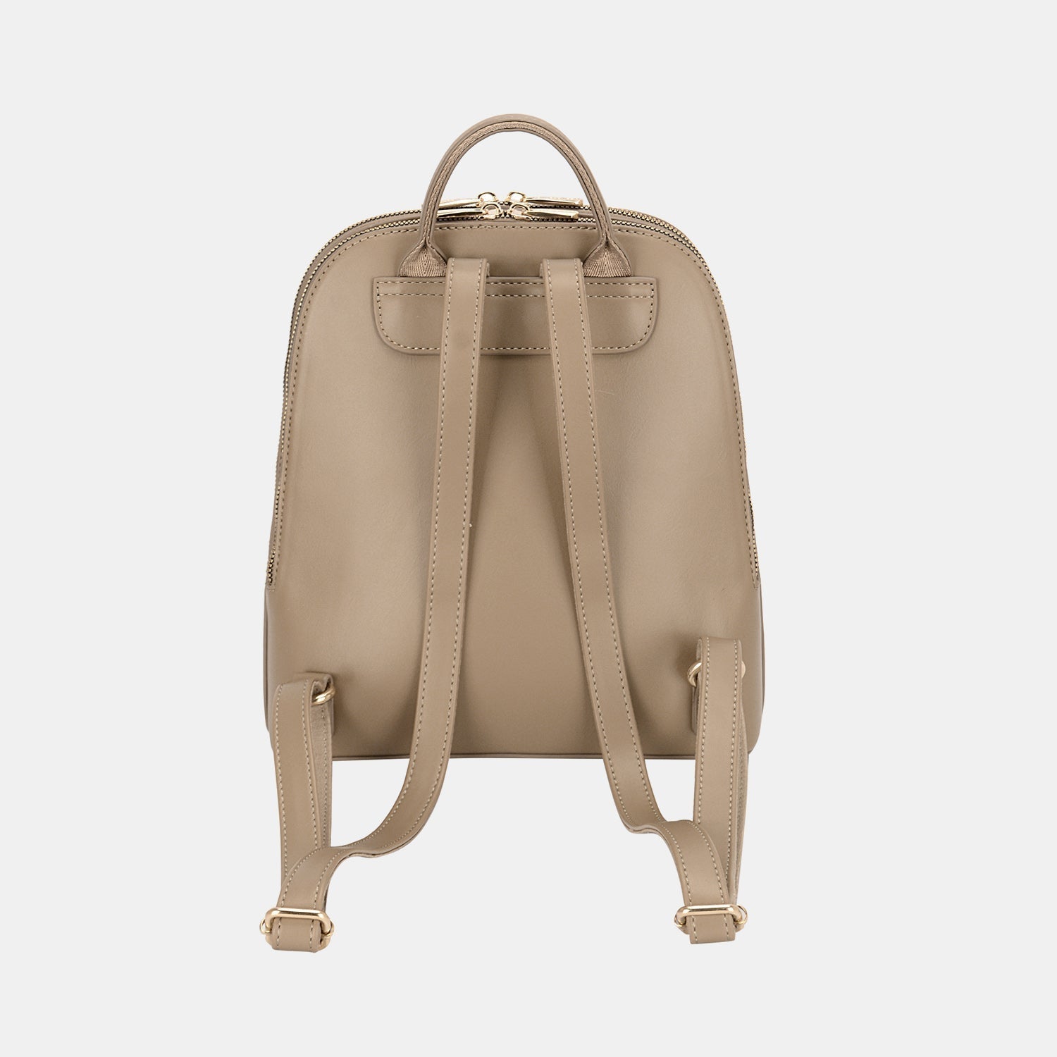 Damen Rucksack mit Reißverschluss - Henkel & Vielseitige Tasche