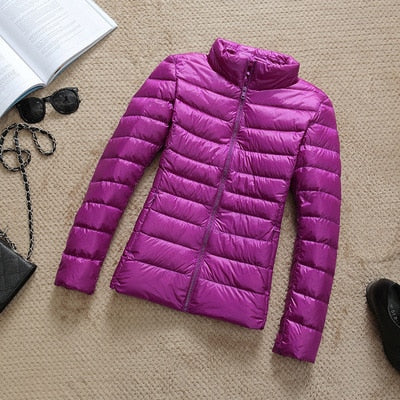 Damen Kapuzen-Pufferjacke - Gemütliche Oberbekleidung