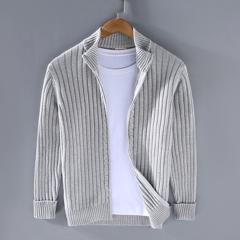 Stylischer Strickcardigan für Herren