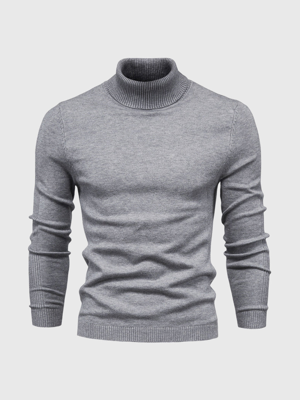 Stilvoller Rollkragenpullover für Herren