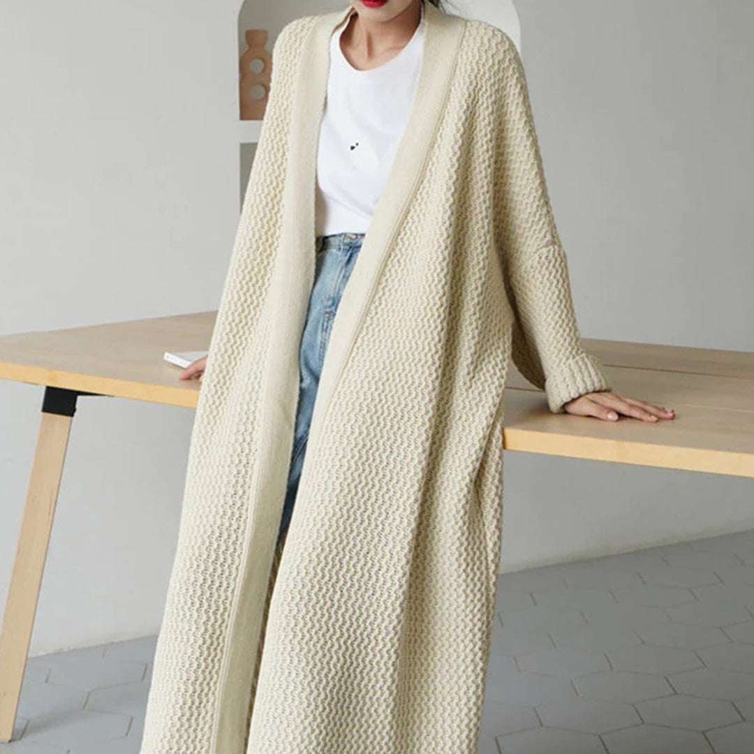 Damen Strickjacke – Kuschelige Oversized-Passform