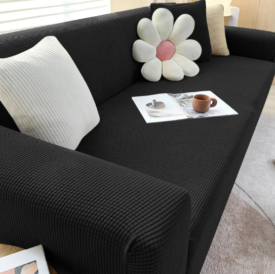 Gerippt Sofa Bezug – Texturiert und Rutschfest
