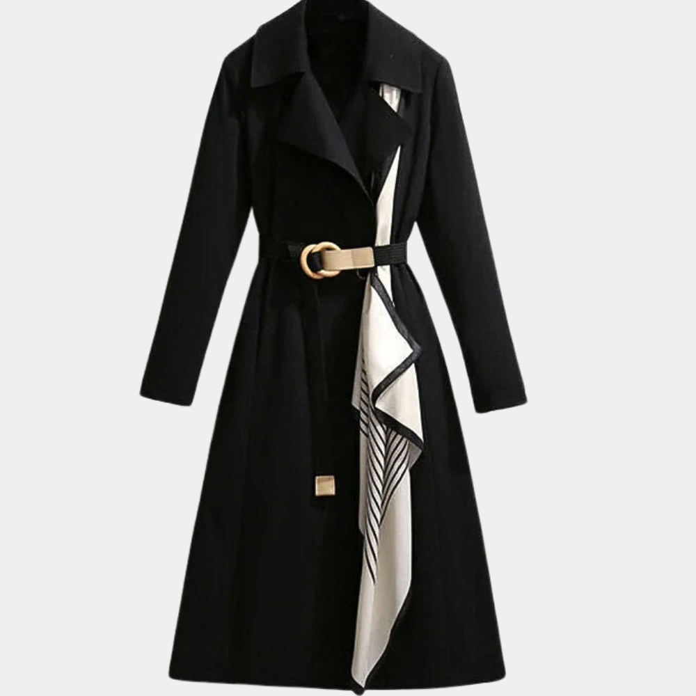 Damen Trenchcoat mit Gürtel – Gemütliche Oberbekleidung