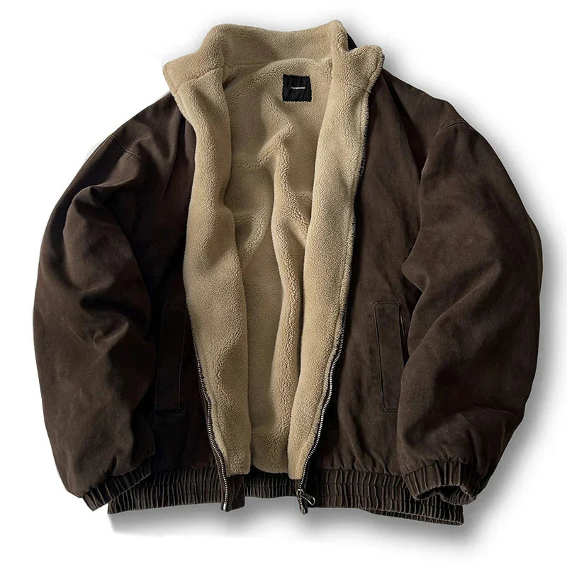Herren Bomberjacke - Entspannte Passform mit Weichem Futter