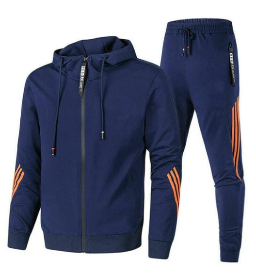 Herren Zweiteiliges Trainingsanzug-Set - Kapuzenpullover & Jogginghose