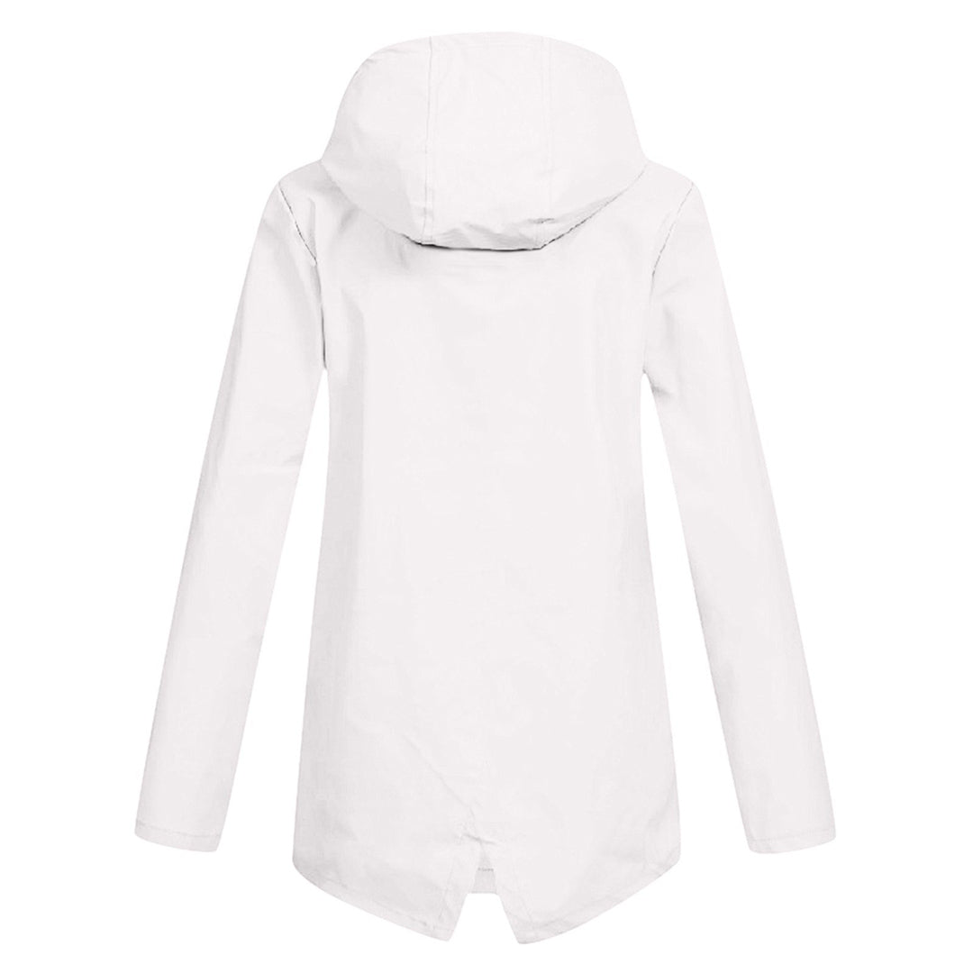 Damen Stilvolle Wasserdichte Jacke - Verstellbare Kapuzenfunktion