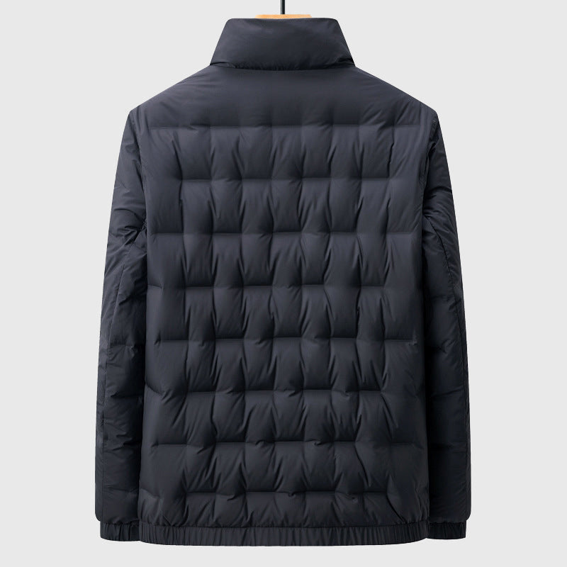 Herren Kastenstepp-Pufferjacke - Leicht & Wasserfest