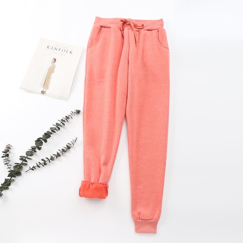 Damen Thermo-Jogginghose - Warm Gefüttert mit Kordelzug