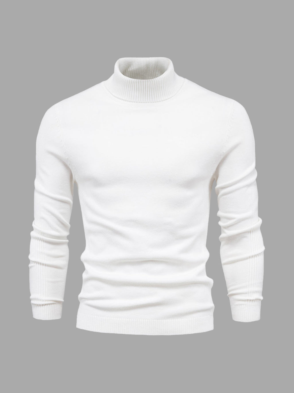 Stilvoller Rollkragenpullover für Herren
