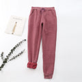 Damen Thermo-Jogginghose - Warm Gefüttert mit Kordelzug