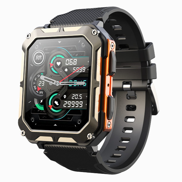 Taktische Smartwatch – Multi-Funktion & Fitness-Tracker