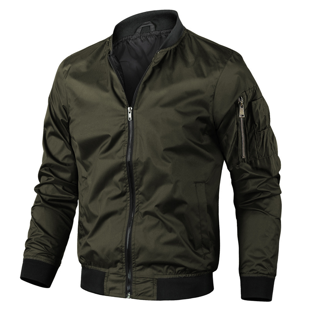 Herren Vintage Stil Bomberjacke - Leichte Oberbekleidung
