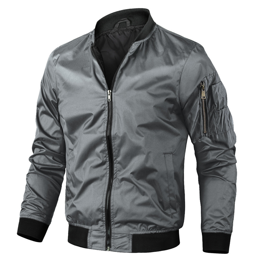 Herren Vintage Stil Bomberjacke - Leichte Oberbekleidung