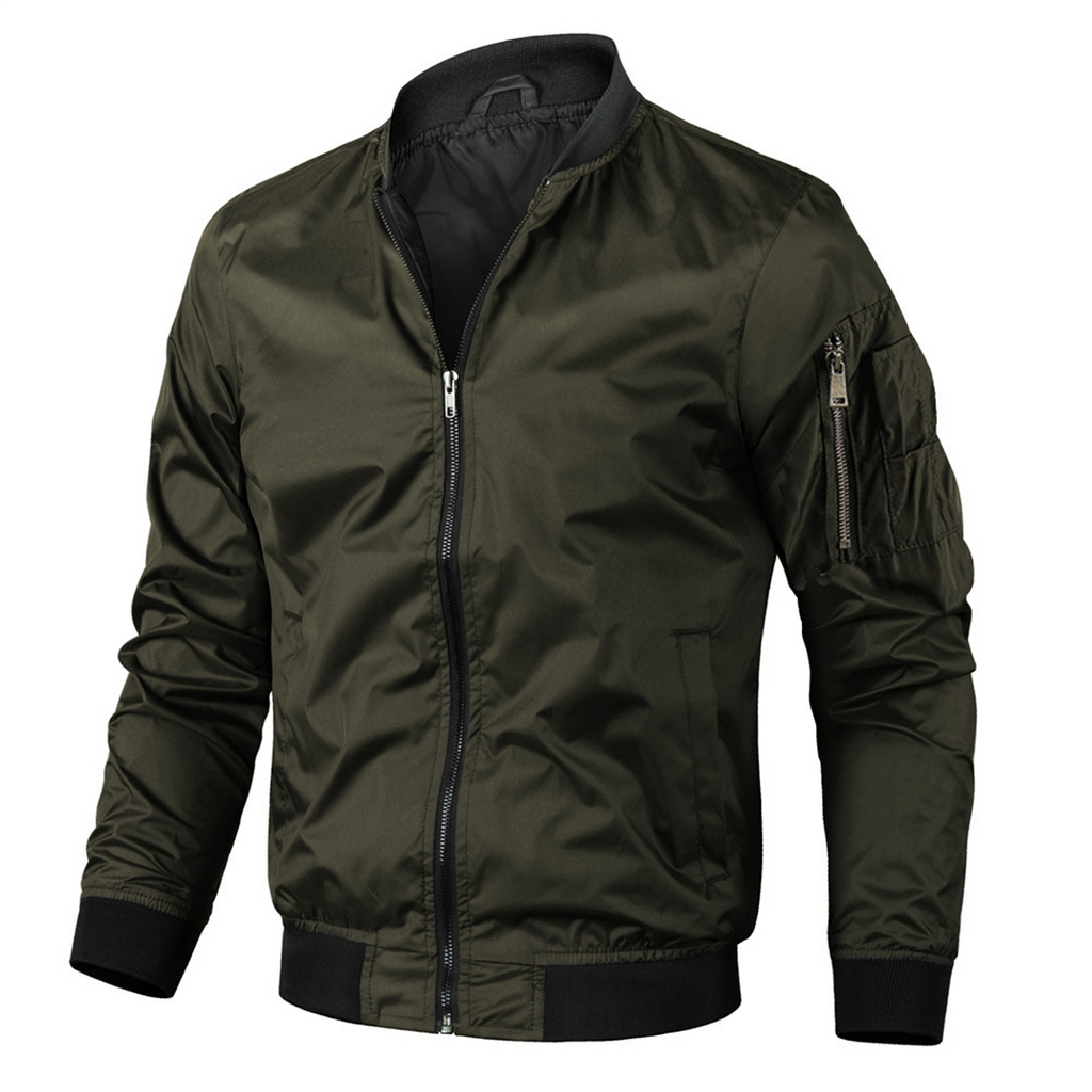 Herren Vintage Stil Bomberjacke - Leichte Oberbekleidung