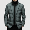Herren Winter-Steppjacke - Maßgeschneiderte Passform & Kerben-Revers