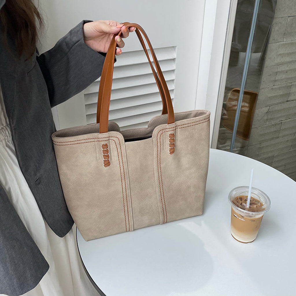 Damen Strukturierte Tote Bag - Geräumiges Design