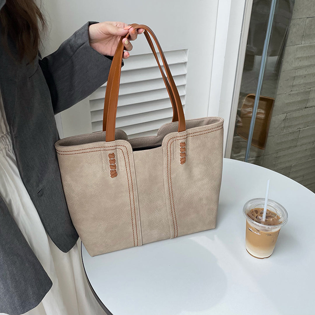 Damen Strukturierte Tote Bag - Geräumiges Design