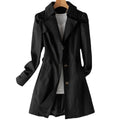 Damen Stylischer Trenchcoat – Winddicht & Wasserfest