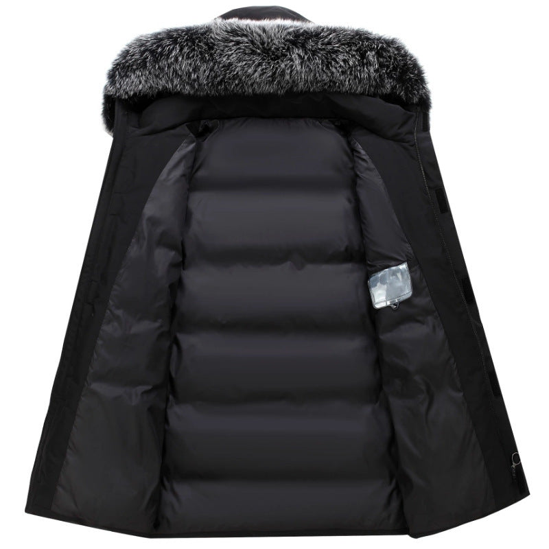 Damen Winter Parka - Wasserdicht mit Weichem Besatz Detail