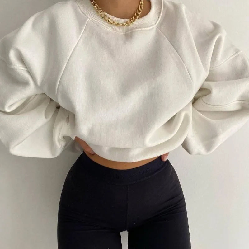 Damen Oversized Pullover - Gemütlicher & Minimalistischer Stil