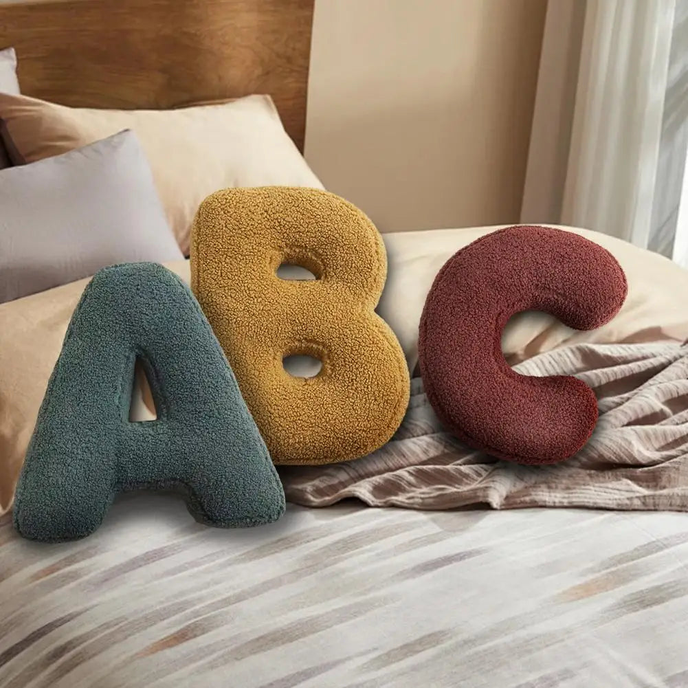 A-Z Initialen Kissen Buchstabe - Weiche Dekoration