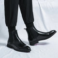 Herren Chelsea-Stiefeletten - Zehenkappe & Schuhe zum Hineinschlüpfen