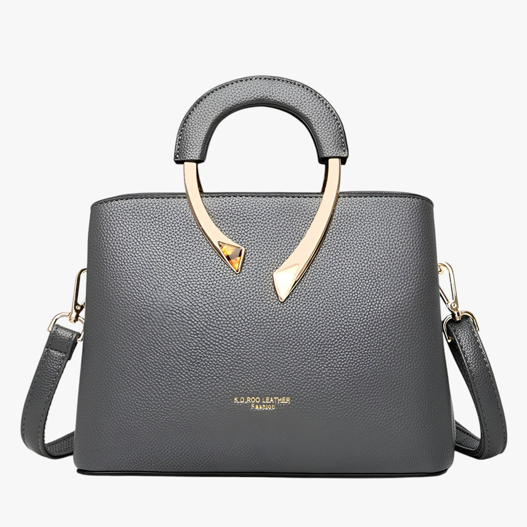 Damen Tote Bag - Eleganter Gold-Akzent