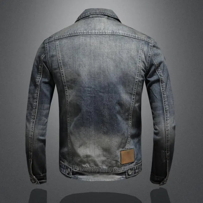 Herren Jeansjacke im Vintage-Stil - Stilvoller Slim-Fit