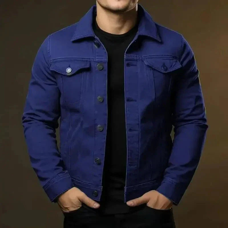 Herren Stilvolle Jeansjacke - Klassisch und bequem