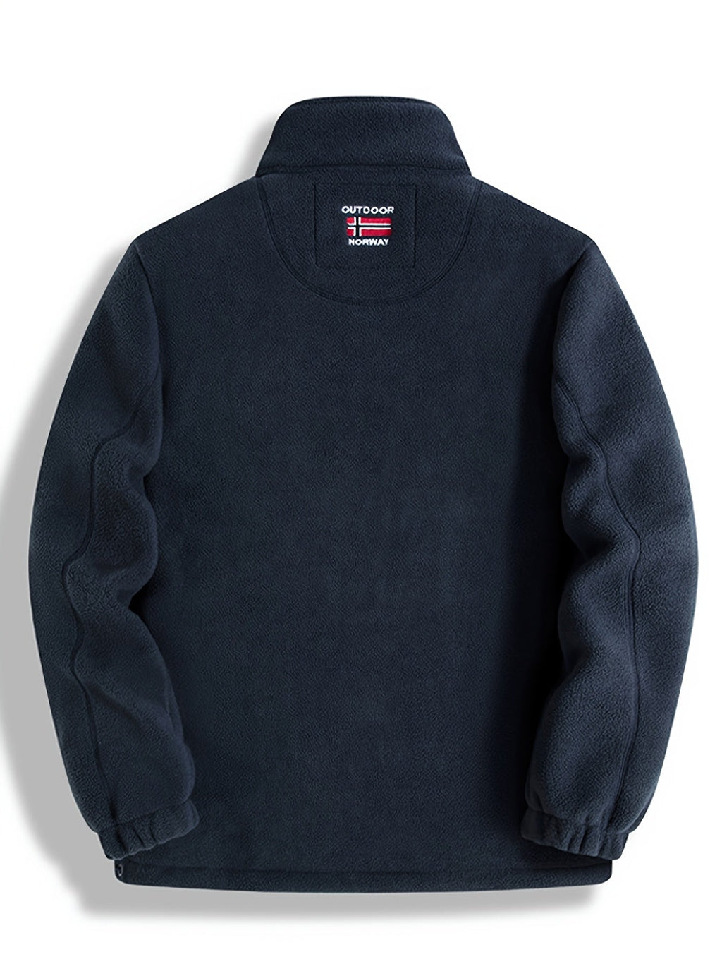 Herren Fleecejacke - Reißverschluss mit Stehkragen