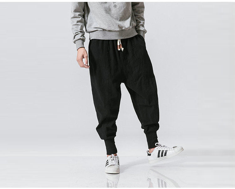 Herren Harem Joggers - Stylische Baggy Passform
