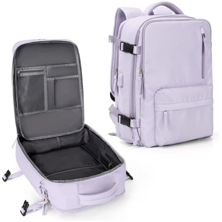 Wasserdichter Reiserucksack - Diebstahlschutz mit USB-Anschluss