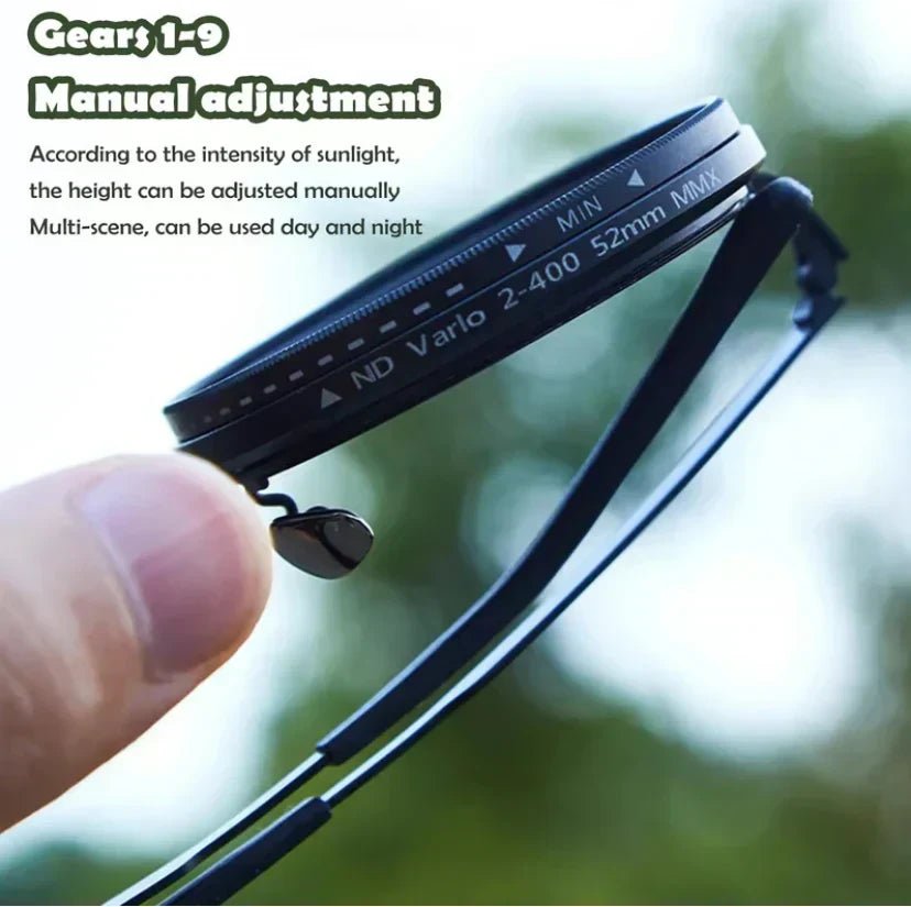 🔥Adjustable Tint Polarized Round Sunglasses (50% OFF) - ALPINE WEAR