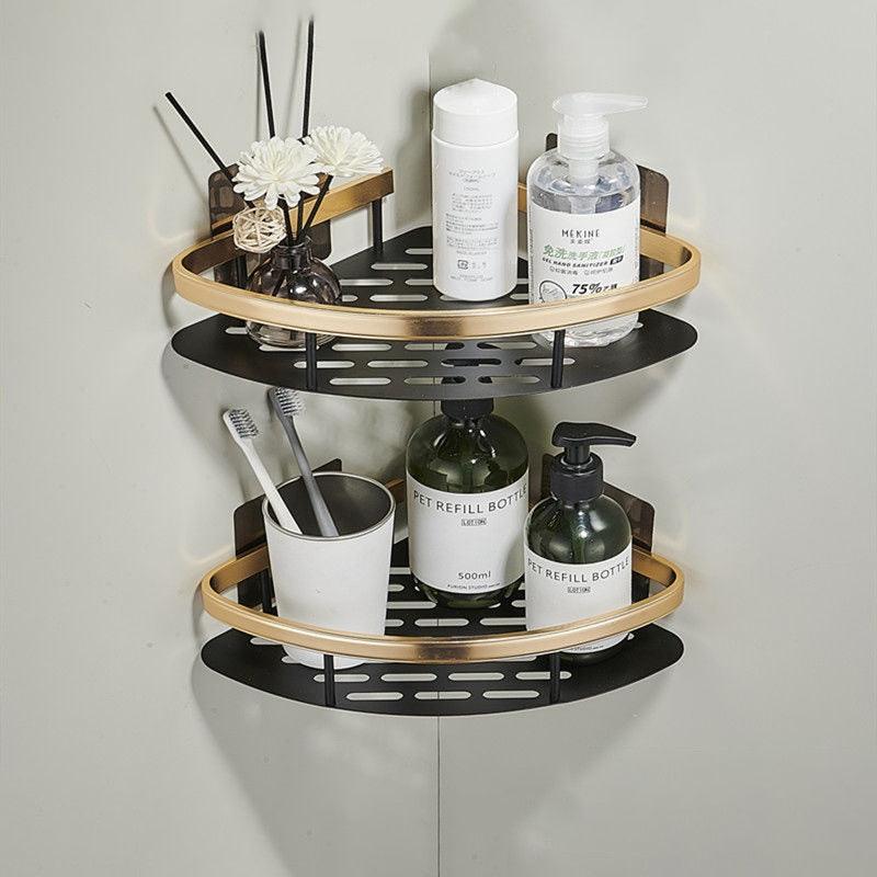 Aluminium Corner Bathroom Shelf - ALPINE WEAR