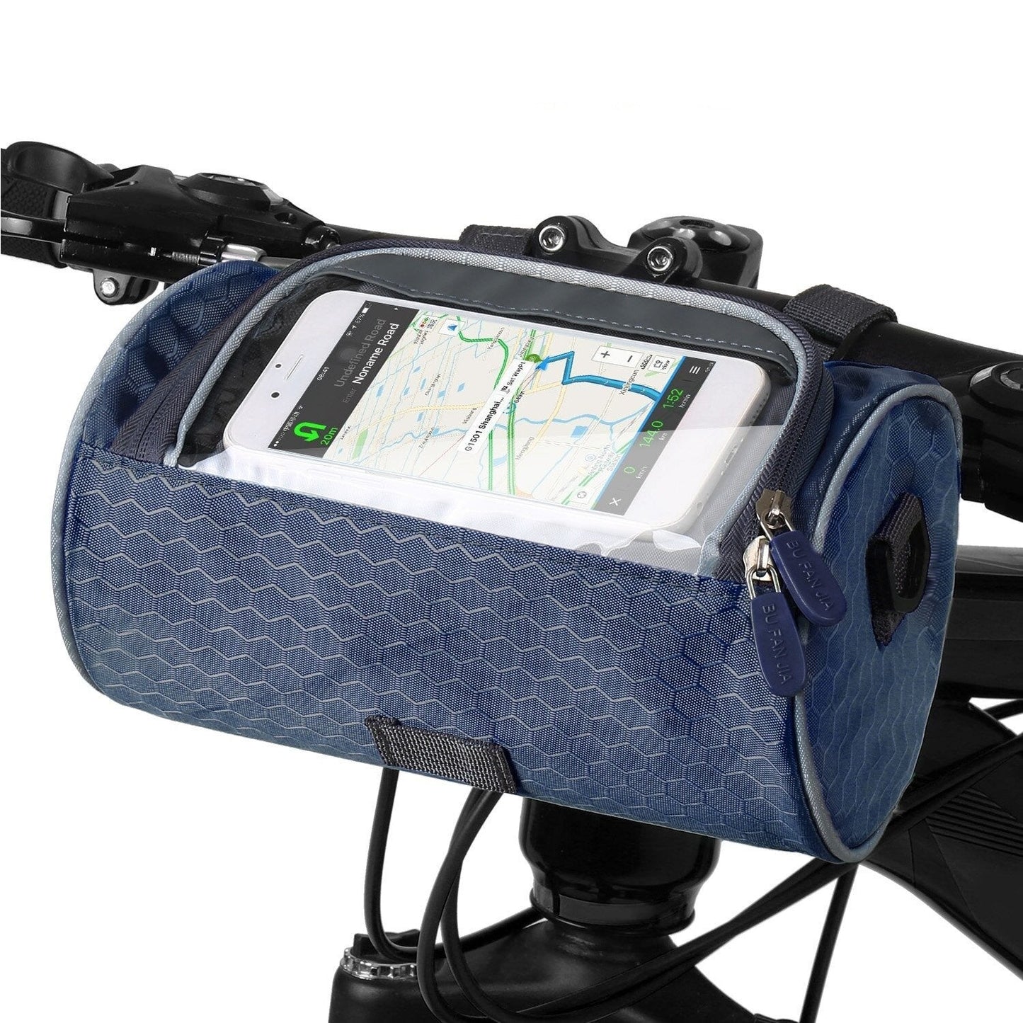 Wasserdichte Lenker-Fahrradtasche - Touchscreen Radfahr-Aufbewahrungstasche